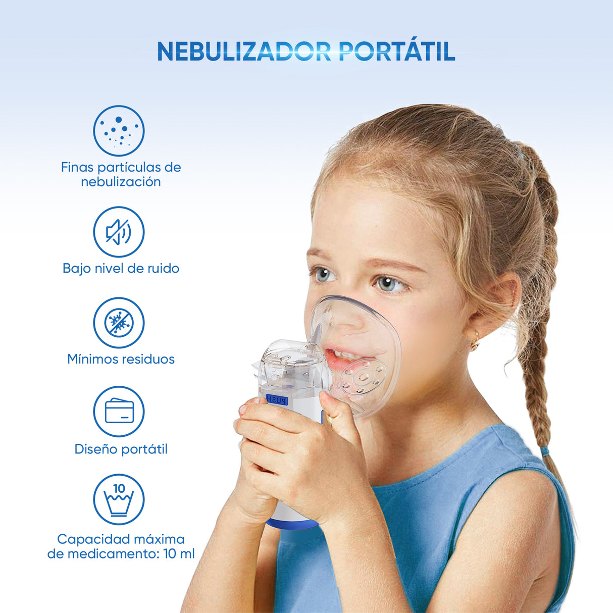 Nebulizador portátil para niños VARON