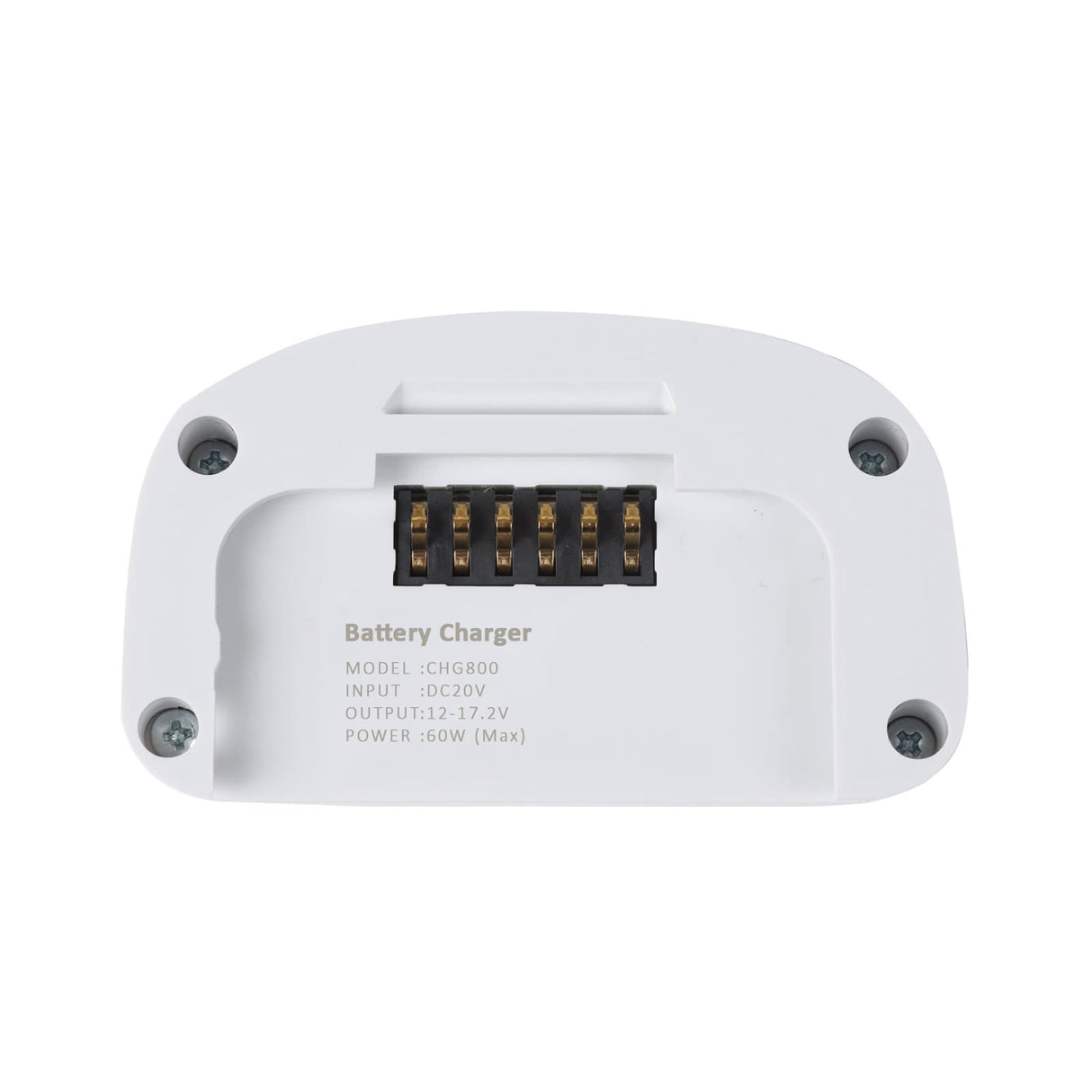 Cargador para concentrador de oxigeno portatil VP-8G blanco con pines de conexión dorados