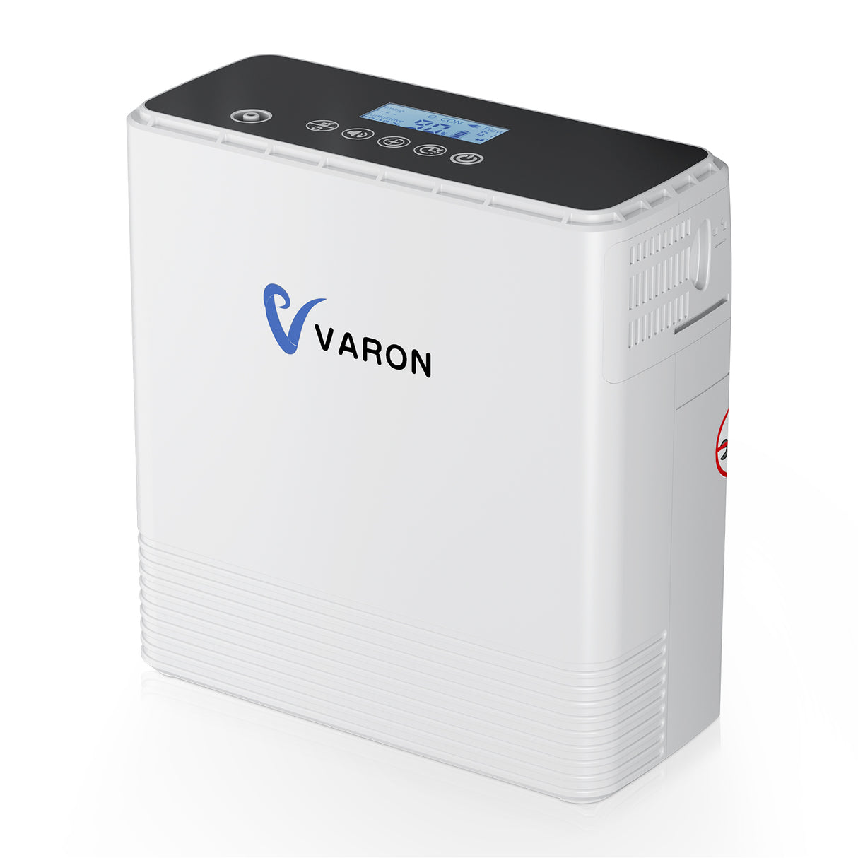 Concentrador de oxígeno continuo portátil VARON VP-6, alto flujo para uso en exteriores