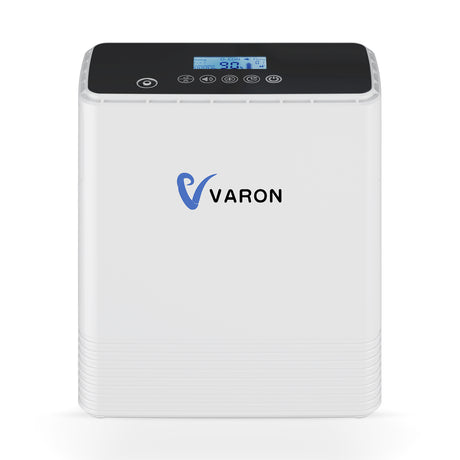 Concentrador de oxígeno continuo portátil VARON VP-6, alto flujo para uso en exteriores