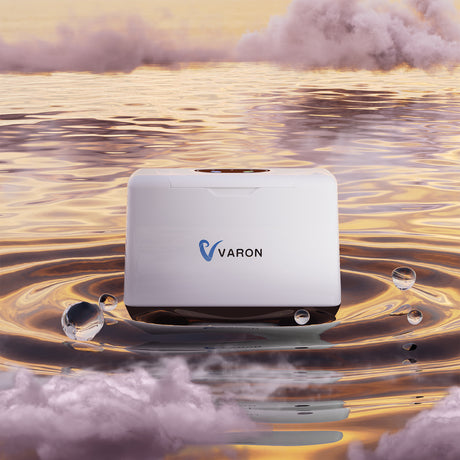 Concentrador de oxígeno pulsado portátil VARON VL-2, silencioso y listo para viajar