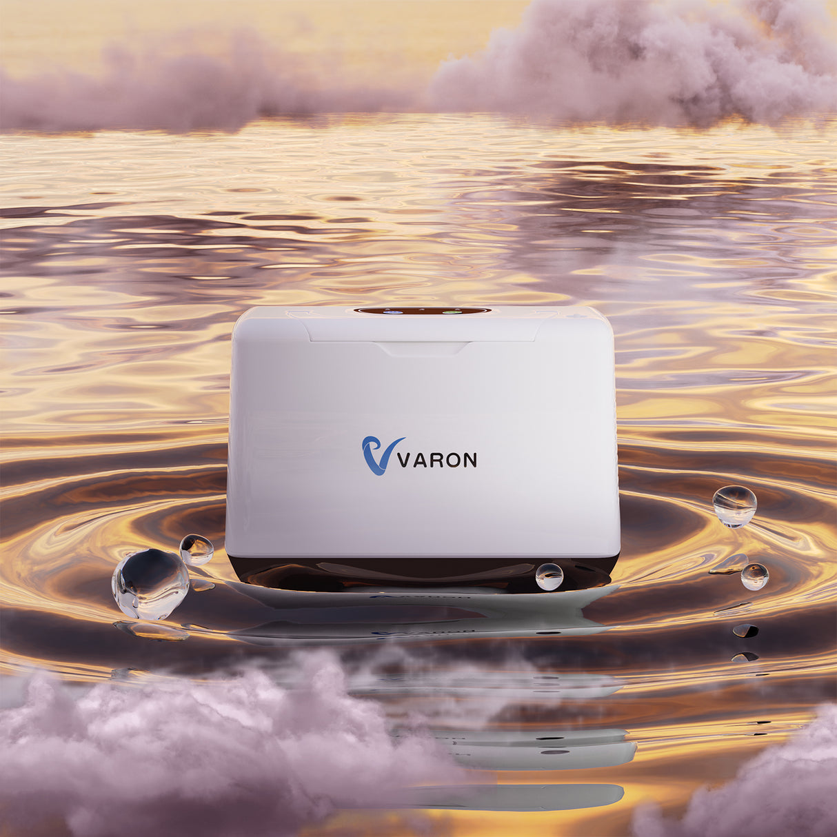 Concentrador de oxígeno pulsado portátil VARON VL-2, silencioso y listo para viajar