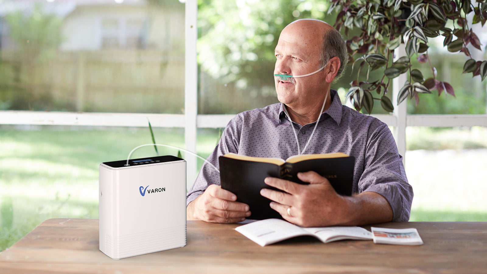 Recupérate con inteligencia: respira mejor con el portátil VARON VP-6