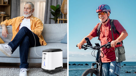 Cómo elegir el concentrador de oxígeno adecuado: Comparativa entre los modelos VARON de flujo continuo y flujo pulsado