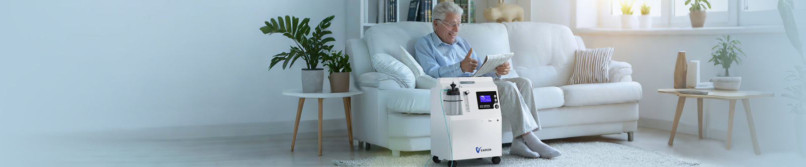 Máquina de Oxígeno de Alta Calidad para el Hogar: VARON Serene 5