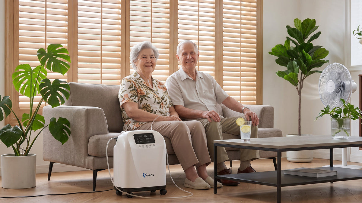 Concentrador de oxígeno para adultos mayores en casa