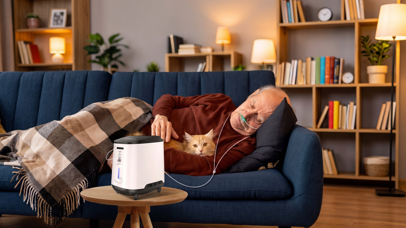 Dormir mejor en verano con oxígeno durante el sueño