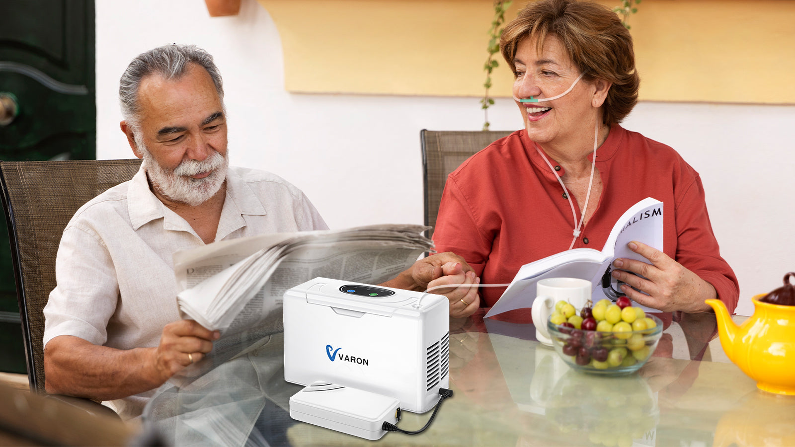 Disfruta del Aire Libre con Seguridad: Oxigenoterapia con el VARON VL-2