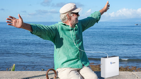 Viaja con libertad este verano: cómo el concentrador de oxígeno portátil VARON VP-6 mejora tu bienestar