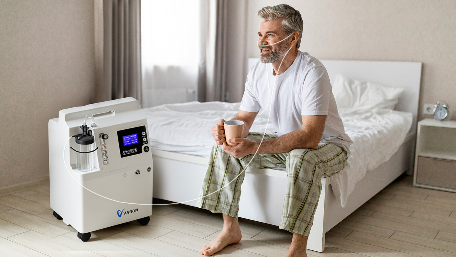 El Concentrador de Oxígeno Doméstico VARON Serene 5: la mejor opción para personas mayores