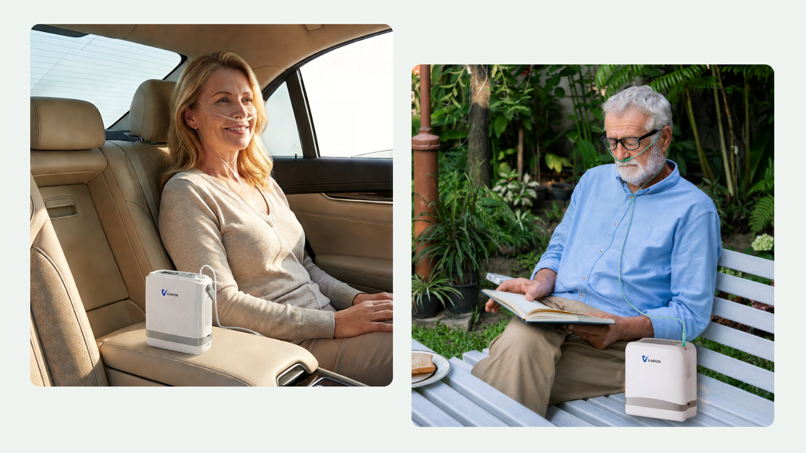VP-8 Lite vs. VP-8G: ¿Más batería o más oxígeno? Cuál elegir para viajar