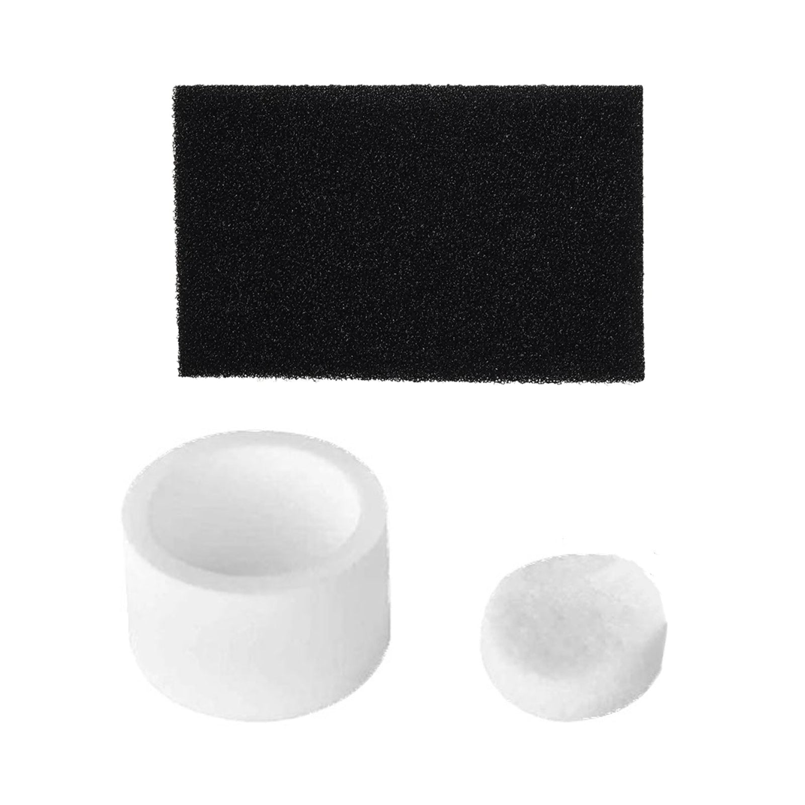 Juego de filtros de algodón – Concentrador de oxígeno VH-1 (3 en 1: Filtro sinterizado + Silenciador de algodón + Filtro primario)