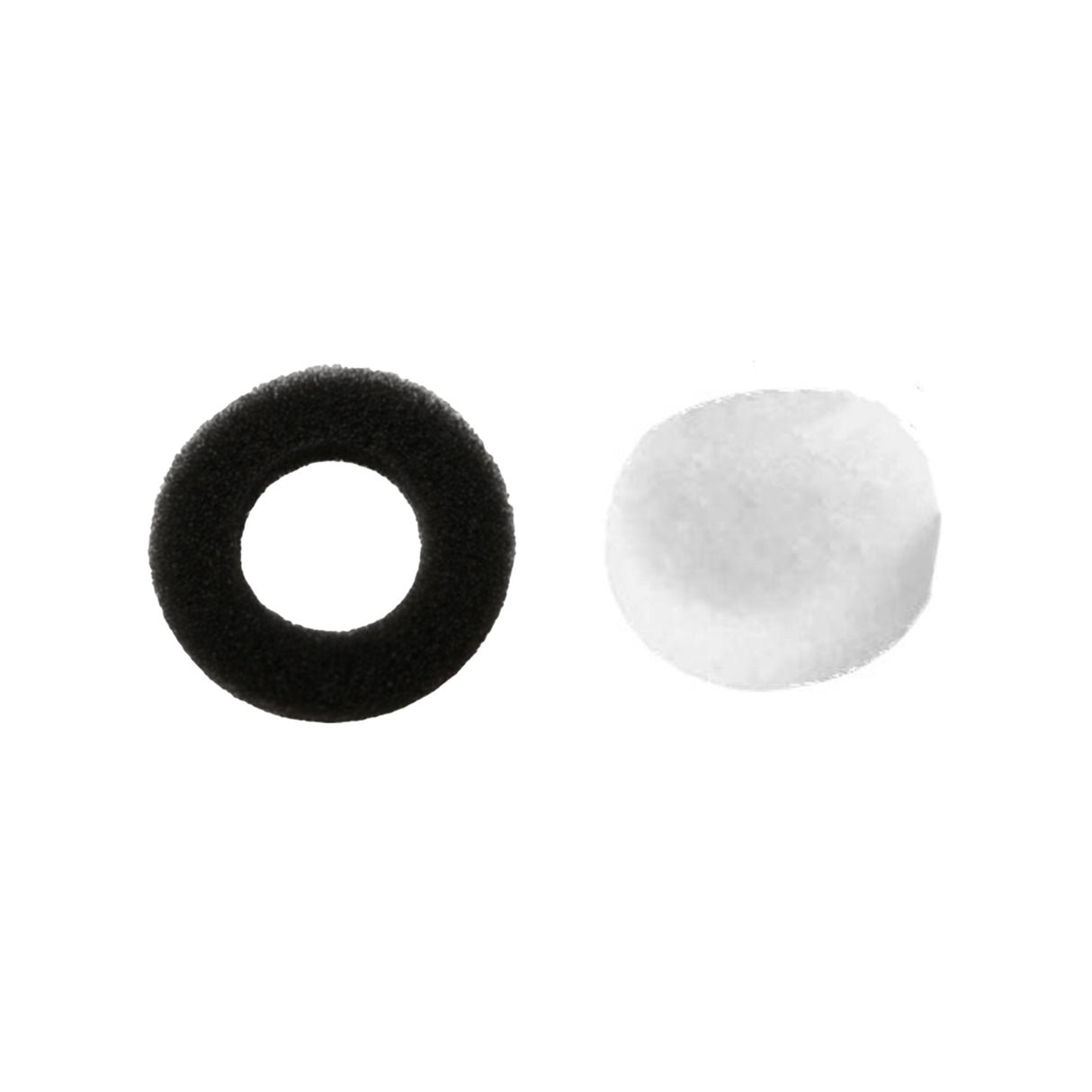 Juego de filtros de algodón (silenciador de anillo negro de algodón + silenciador de admisión de aire secundario de algodón) para VH2 - 10 juegos/paquete