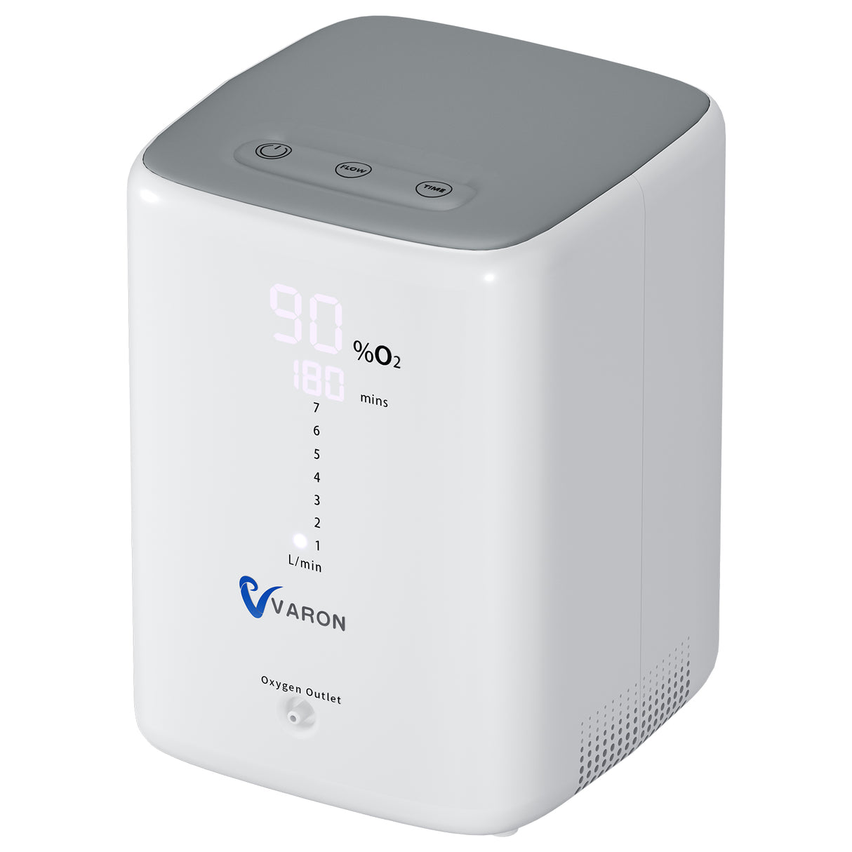 Concentrador de oxígeno doméstico VARON VH-3 | Terapia cómoda de  1-7 niveles (ajustable)