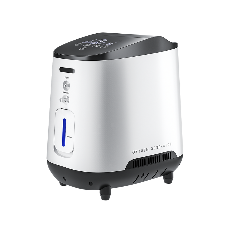 Concentrador de oxígeno continuo doméstico VARON VH-2, control inteligente y bajo nivel de ruido