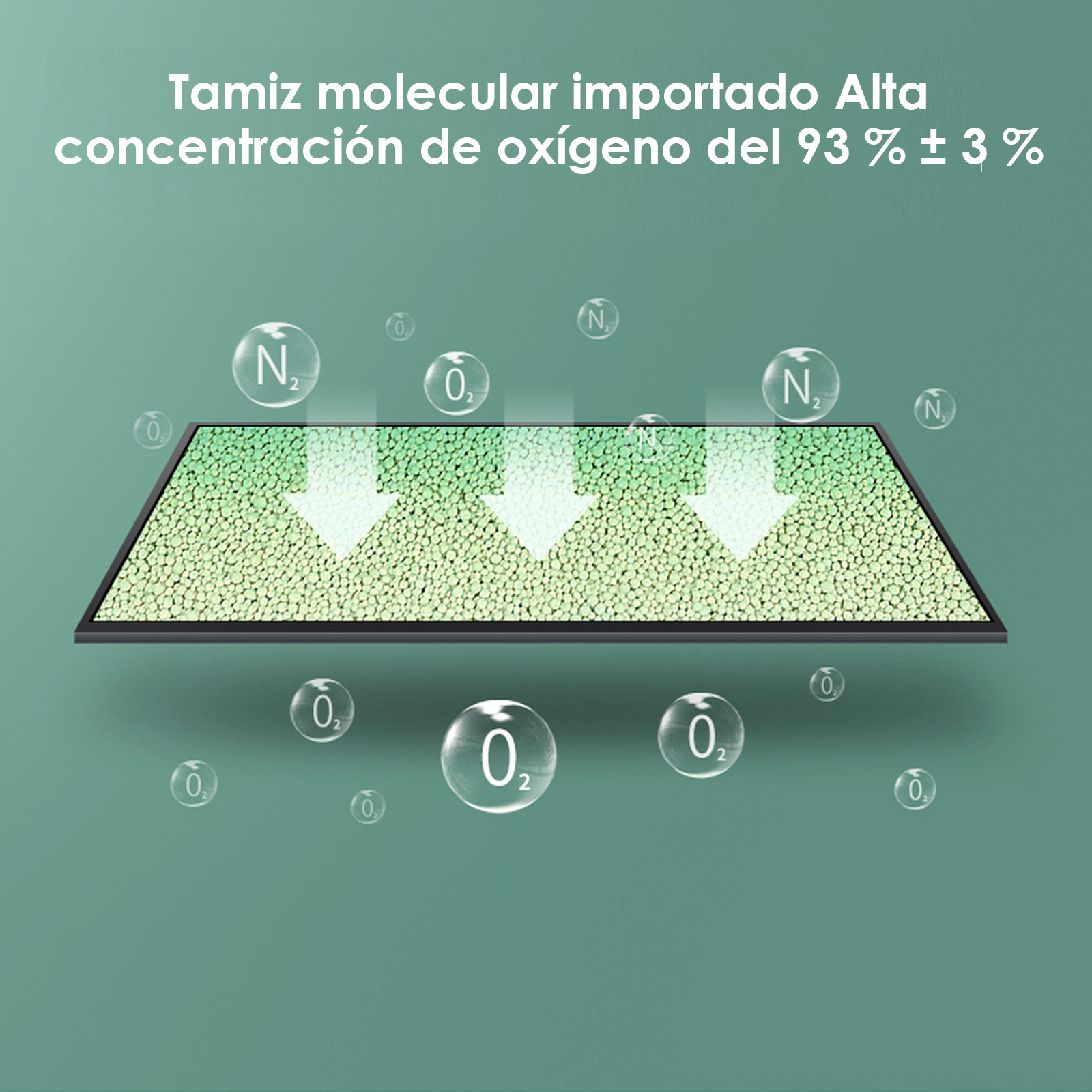 VARON VP-1 | Concentrador de oxígeno portátil de flujo pulsado (1-5 configuraciones)