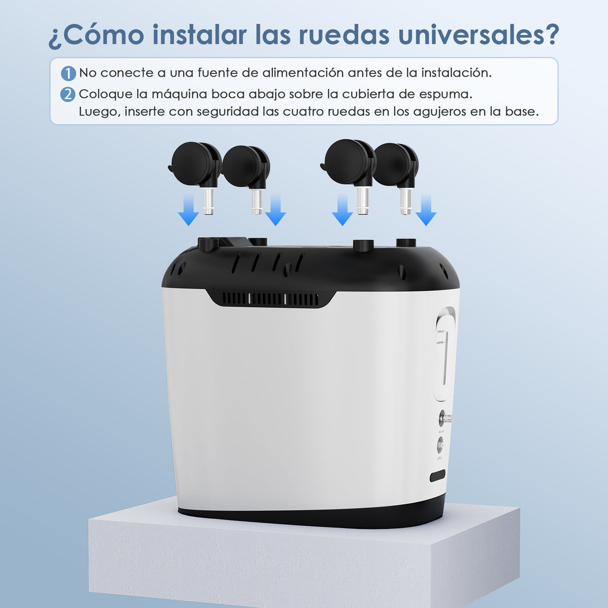 VARON VH-2 PRO | Concentrador de oxígeno doméstico de 1-9 niveles, funcionamiento 24 h