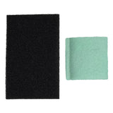 Juego de filtros de algodón (verde y negro) Accesorios para concentrador de oxígeno Serene 5