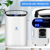 VARON VP-1 | Concentrador de oxígeno portátil de flujo pulsado (1-5 configuraciones)