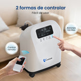 Concentrador de oxígeno doméstico VARON VH-4 | Terapia confortable de 1-9 niveles (ajustable)