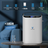 VARON VP-1 | Concentrador de oxígeno portátil de flujo pulsado (1-5 configuraciones)