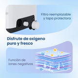 Concentrador de oxígeno doméstico VARON VH-4 | Terapia confortable de 1-9 niveles (ajustable)