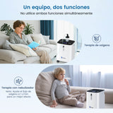 VARON VH-3 PRO | Concentrador de oxígeno para casa, flujo continuo (1-10 L/min)