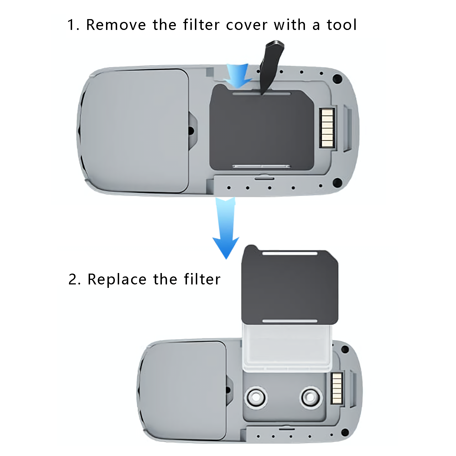 Concentrador de oxígeno VARON VP-8G Filtro original de algodón (1 pieza/paquete)