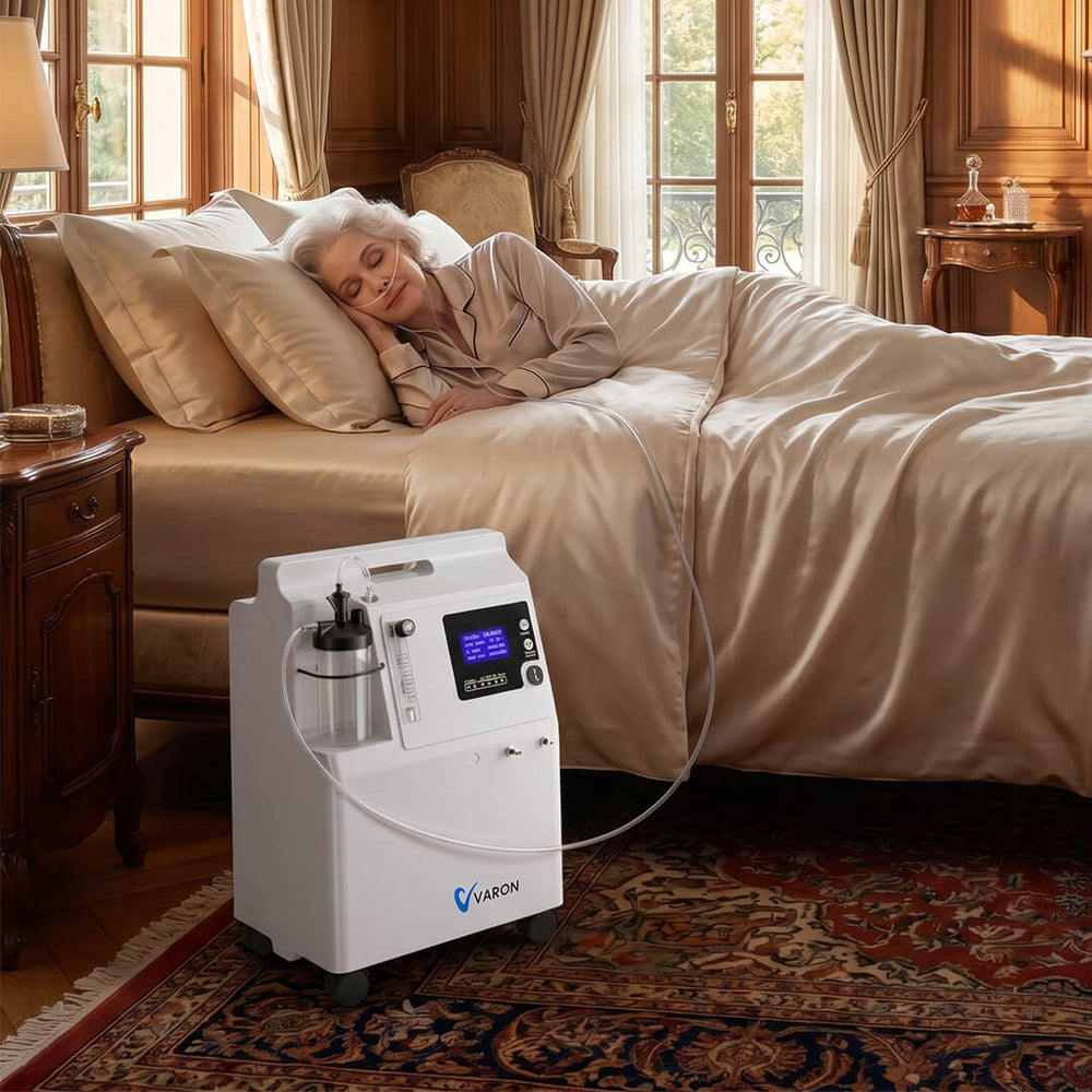 SERENE 5：5 L/min · FDA · 93% ±3% O₂
