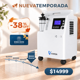 VARON SERENE 5 | Certificación FDA y CE | Concentrador de oxígeno médico | 0,5–5 L/min | Funcionamiento 7×24 h