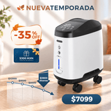 VARON VH-2 PRO | Concentrador de oxígeno doméstico de 1-9 niveles, funcionamiento 24 h