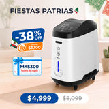 Concentrador de oxígeno doméstico VARON VH-2 |  1-7 niveles (ajustable), funcionamiento 24 h