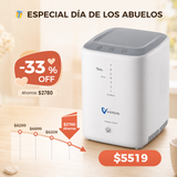 Concentrador de oxígeno doméstico VARON VH-3 | Terapia cómoda de  1-7 niveles (ajustable)