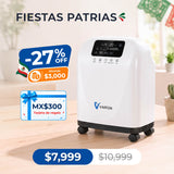 Concentrador de oxígeno doméstico VARON VH-4 | Terapia confortable de 1-9 niveles (ajustable)
