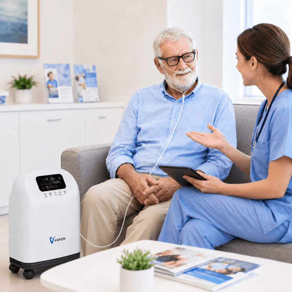 VH-4：1–9 L/min · Compacto y confiable