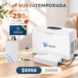 Concentrador de oxígeno portátil continuo VARON VL-2 Light de 3 l/min