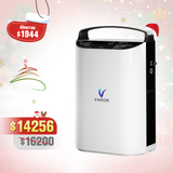 VARON VP-1 | Concentrador de oxígeno portátil de flujo pulsado (1-5 configuraciones)