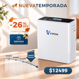 Concentrador de oxígeno portátil continuo VARON VP-6 | Caudal de  1-6 niveles (ajustable)