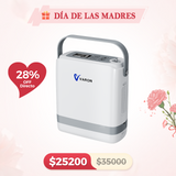 New VARON VP-8G | Concentrador de Oxígeno Portátil de Flujo por Pulsos (niveles 1–8)