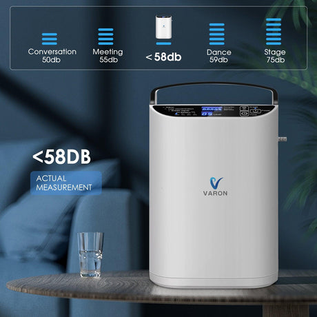 VARON 5L Pulse Flow Portable Oxygen Concentrator VP01