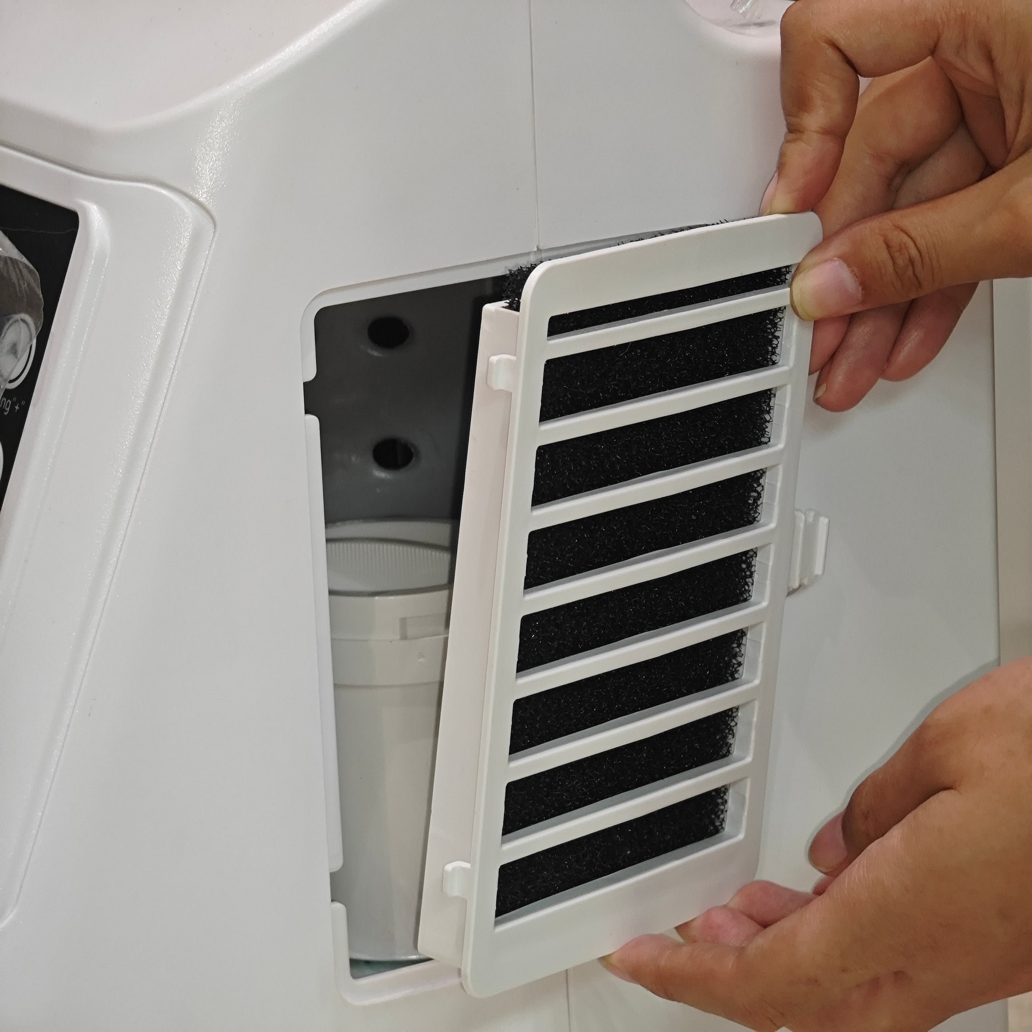 Juego de 5 filtros de algodón Serene (20 unidades) – Filtración de aire multicapa verde y negra
