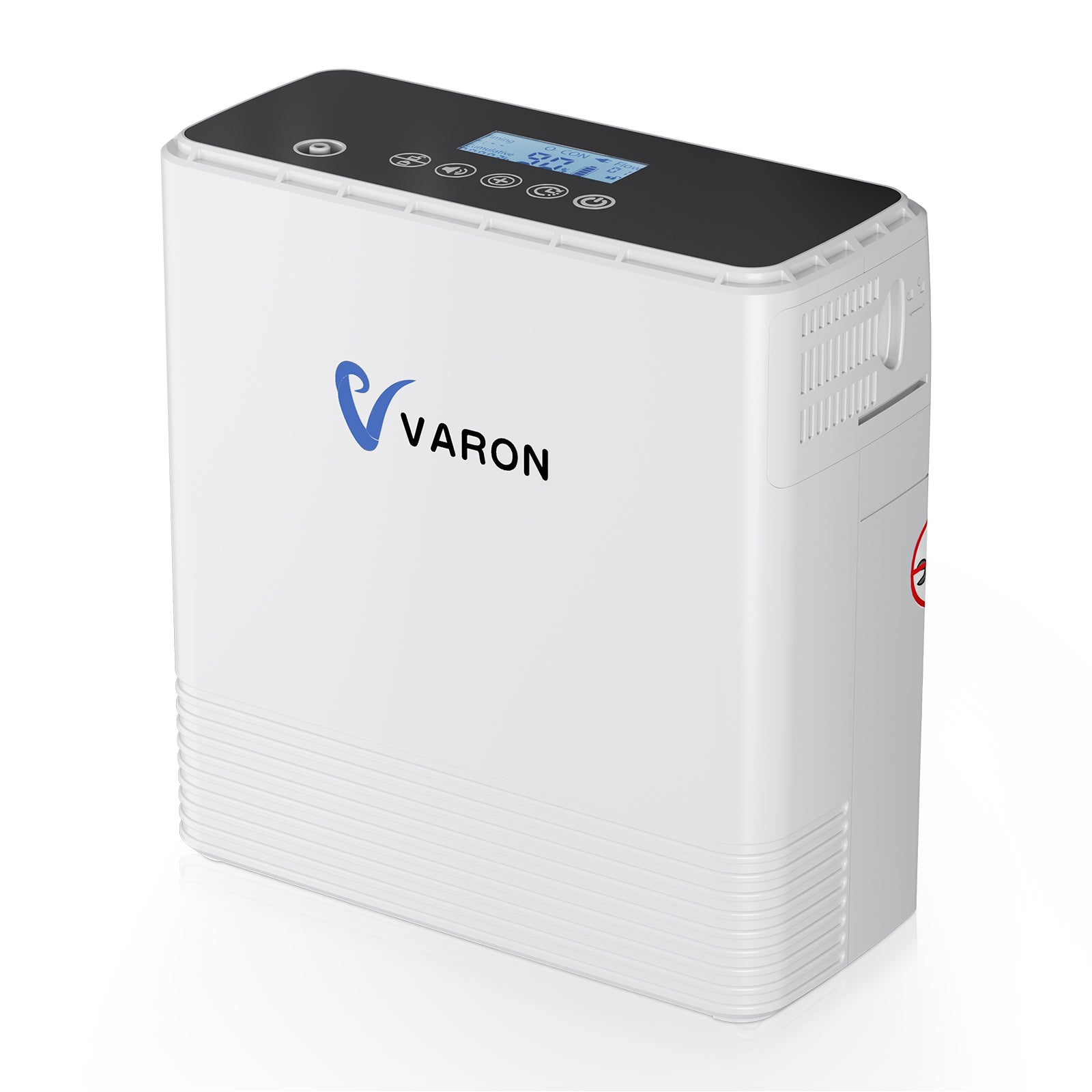 Concentrador de oxígeno continuo portátil VARON VP-6, alto flujo para uso en exteriores